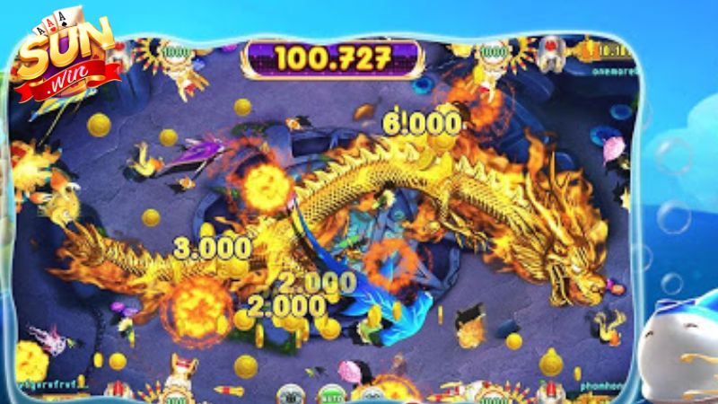 Bắn góc bàn ngay khi cá xuất hiện để tăng tỉ lệ thắng.