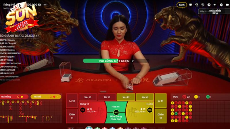 Cách chơi rồng hổ dễ thắng bắt đầu từ việc hiểu rõ luật so bài