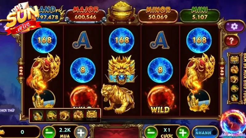 Kho báu tứ linh là game quay hũ đẳng cấp